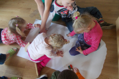 Jesienne prace plastyczne 15.10.14r.