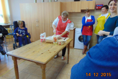 Lepimy pierogi z Paniami z Koła Gospodyń w Sadlinkach