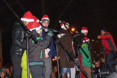 uroczyste ubieranie Choinki w Prabutach 