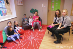 W ramach akcji "Cała Polska Czyta Dzieciom" gościliśmy Harcerki