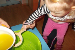 Zabawy andrzejkowe w Przedszkolu KOLOROWE 28.11.14r.