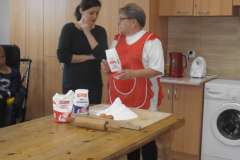 Lepienie pierogów z Kołem Gospodyń z Sadlinek