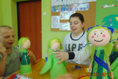 Marzanna - zajęcia techniczne w grupie Wiosna