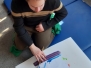 Piotr podczas zajęć -Program REHABILITACJA 25 PLUS