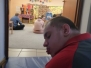 Piotr -uczestnik Programu Rehabilitacja 25 Plus podczas spotkania z Muzyką etniczną