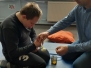 Uczestnik Programu Rehabilitacja 25+ podczas zajęc