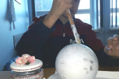 Zajęcia kreatywne w grupie Zima